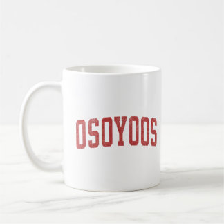Taza De Café Osoyoos clásicos BC perturbado desierto canadiense