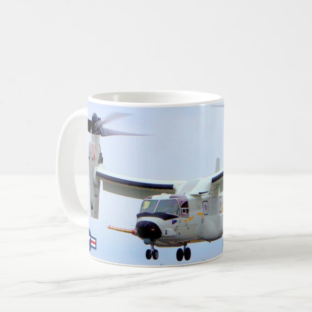 TAZA DE CAFÉ OSPREY CMV-22B (Anverso izquierdo)