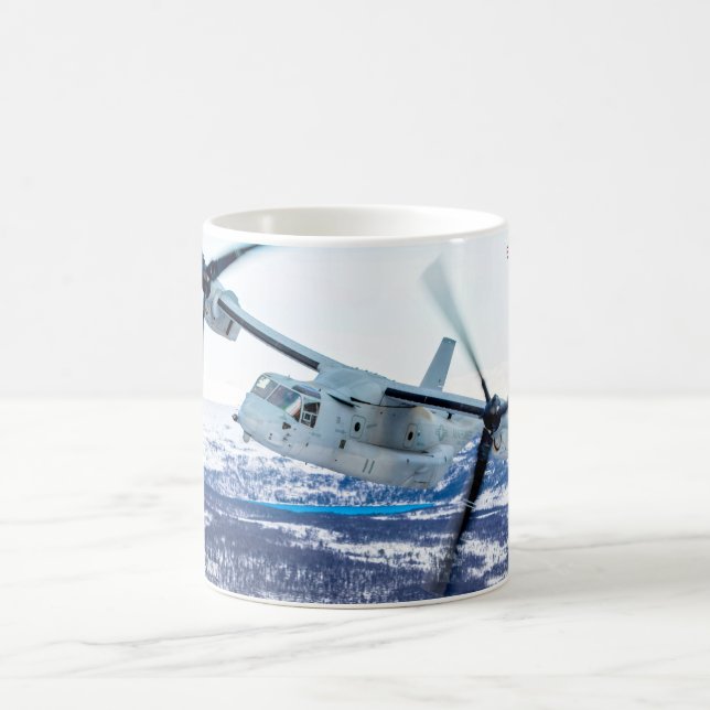 TAZA DE CAFÉ OSPREY MV-22B (Centro)