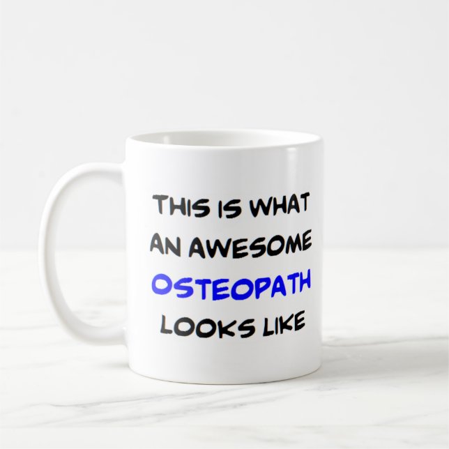 Taza De Café osteópata, impresionante (Izquierda)