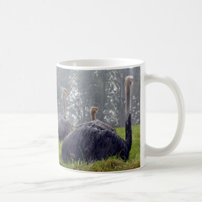 Taza De Café Ostrich Mug (Derecha)