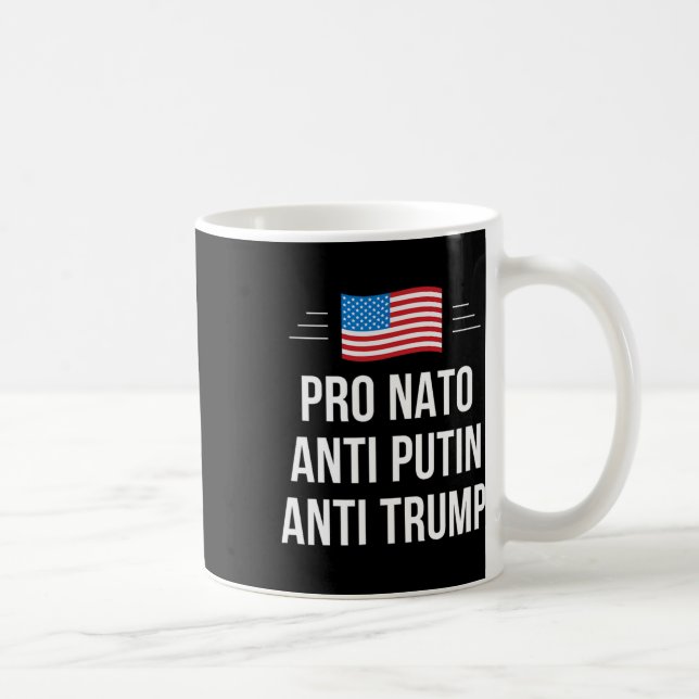 Taza De Café Otan - Anti Putin - Anti Trump - (Derecha)