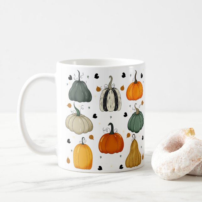 Taza De Café Otoño (Con donut)