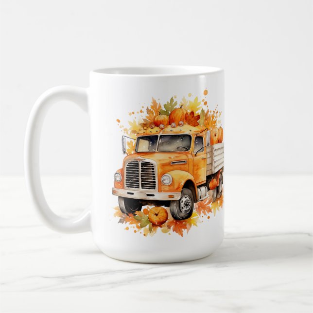 Taza De Café Otoño - Camión otoño (Izquierda)