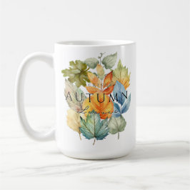 Taza De Café Otoño Crisp deja Mug