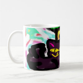 Taza De Café Otoño de gatitos negros