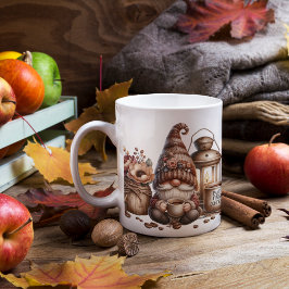 Taza De Café Otoño de Gnome