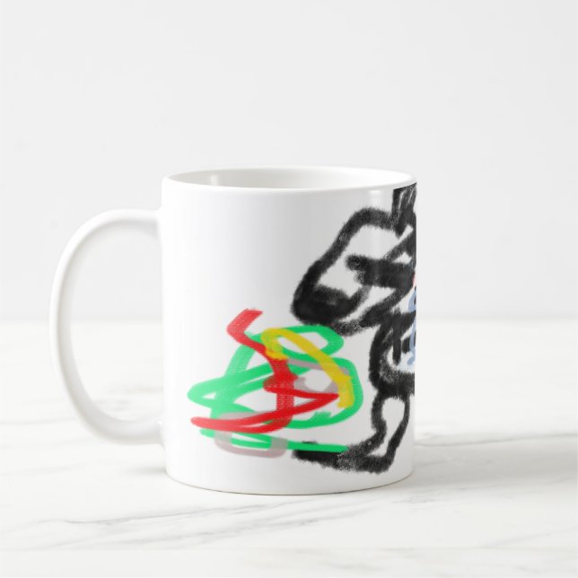 Taza De Café Otoño de Mapache (Izquierda)