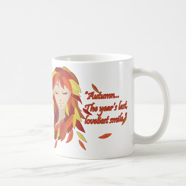 Taza De Café Otoño (Dormido) (Derecha)