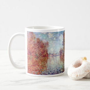 Taza De Café Otoño en Argenteuil por Claude Monet