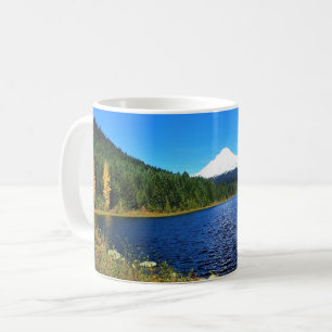 Taza De Café Otoño en el lago Trillium, OR