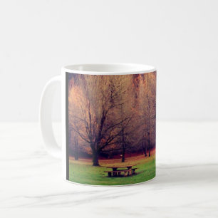 Taza De Café Otoño en el Parque Regional Oxbow, Oregón