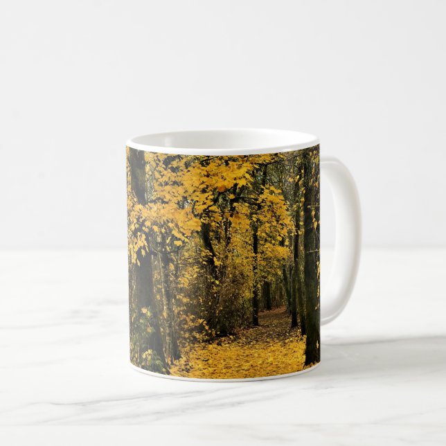 Taza De Café Otoño en los bosques (Anverso derecho)