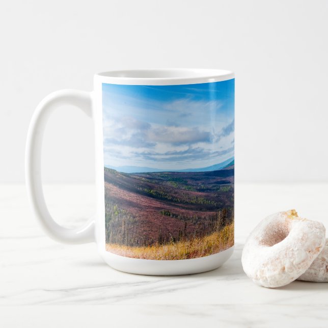 Taza De Café Otoño en Murphy Dome (Con donut)