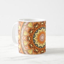 Taza De Café Otoño Mandala Mug