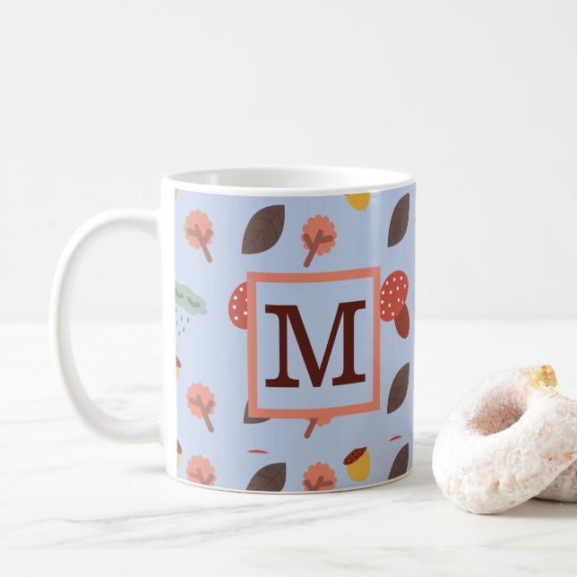 Taza De Café Otoño Personalizado (Con donut)