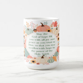 Taza De Café Otoño Romanos 15:13