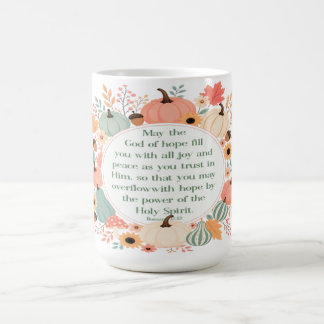 Taza De Café Otoño Romanos 15:13