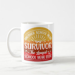 Taza De Café Otra escuela divertida para supervivientes de año