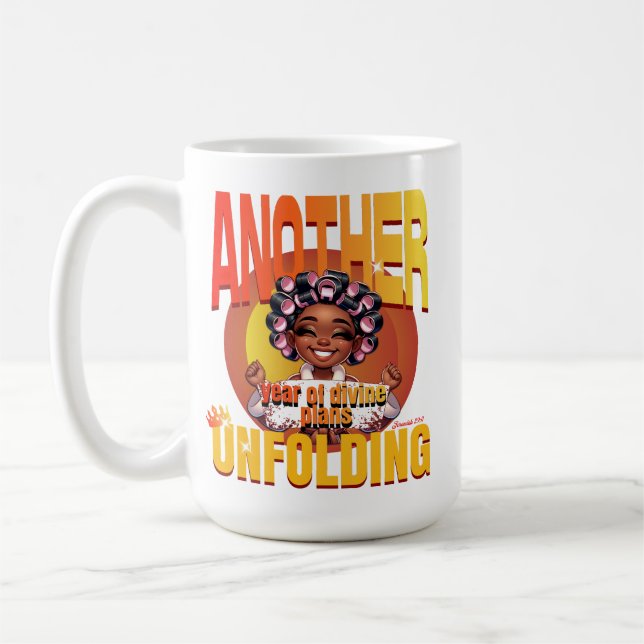 Taza De Café Otro año de planes divinos en desarrollo - Jeremía (Izquierda)