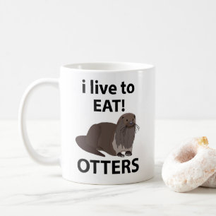 Taza De Café Otros Vivo Para Comer Nueces.