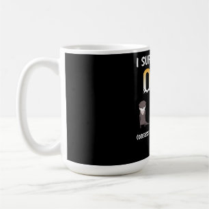 Taza De Café Otter Gift Trastorno obsesivo de los cables