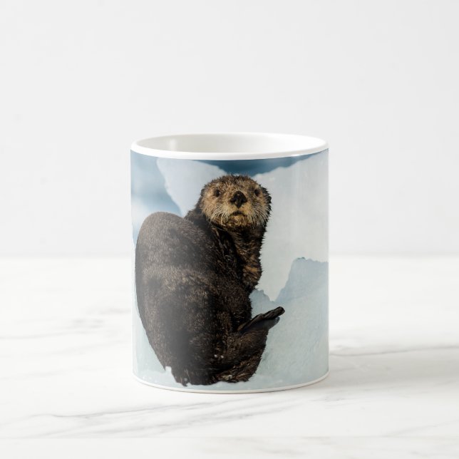 Taza De Café Otter marino de reposo (Centro)