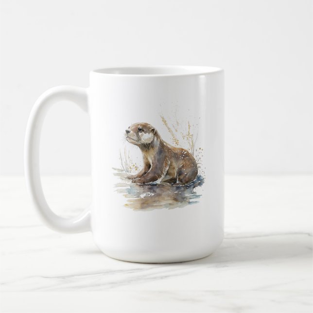 Taza De Café Otter Mug (Izquierda)