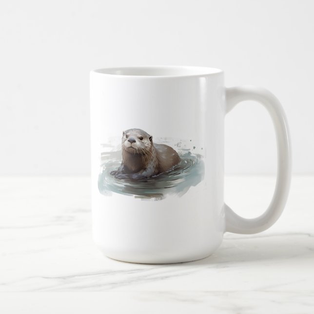 Taza De Café Otter Mug (Derecha)
