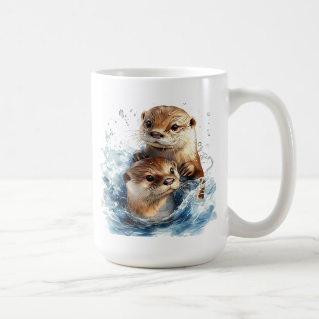 Taza De Café Otter Mug (Derecha)
