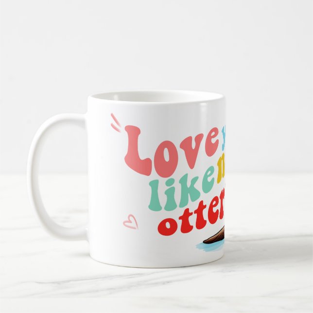 Taza De Café Otter Mug (Izquierda)