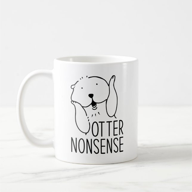 Taza De Café Otter Nonsense (Izquierda)