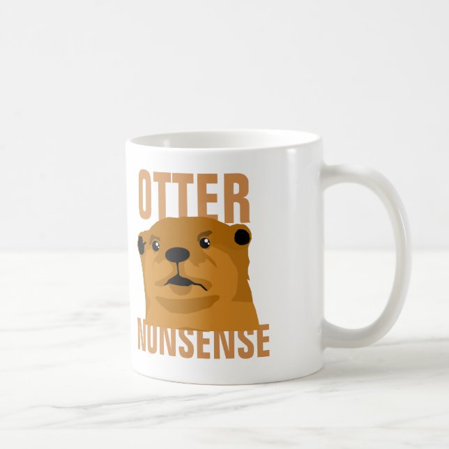 Taza De Café Otter Nonsense (Derecha)