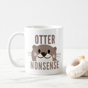 Taza De Café Otter Nonsense Funny Coffee Mug