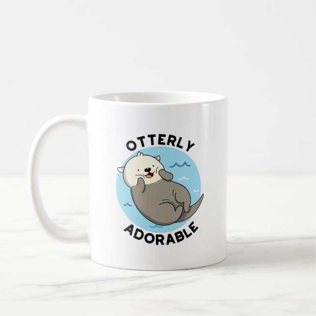 Taza De Café Otter Pun (Izquierda)