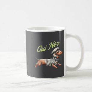 Taza De Café Oui Ner Divertido Dachshund Perro Salchicha Humor