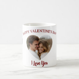 Taza De Café Our Love in a Mug Custom Photo Valentine’s Day
