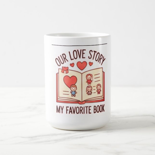 Taza De Café Our Love Story Mug (Centro)