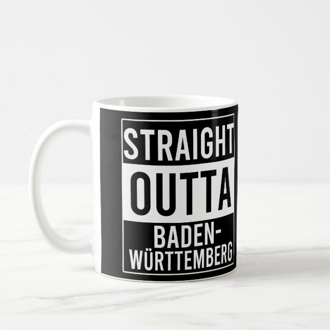 Taza De Café Outta Baden-Württemberg (Izquierda)
