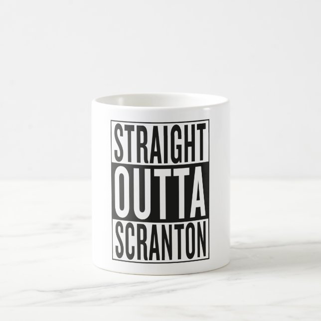 Taza De Café outta recto Scranton (Centro)
