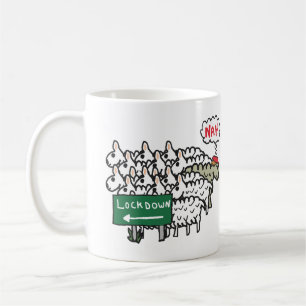 Taza De Café Oveja antibloqueo