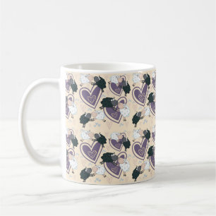 Taza De Café Oveja Negra Oveja Blanca Amor