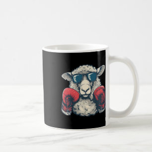 Taza De Café Ovejas Boxeadoras Guantes de Boxeo Kickboxing Dive