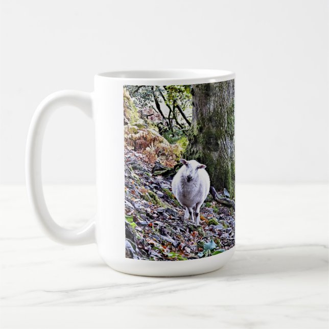TAZA DE CAFÉ OVEJAS CUIDADAS (Izquierda)
