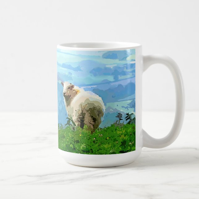 TAZA DE CAFÉ OVEJAS DE MONTAÑA (Derecha)