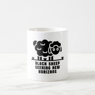 Taza De Café Ovejas negras buscando nuevos horizontes