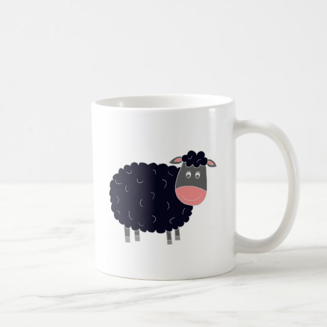 Taza De Café Ovejas negras del Baa del Baa (Derecha)