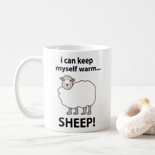 Taza De Café Ovejas que puedo mantenerme caliente Ovejas