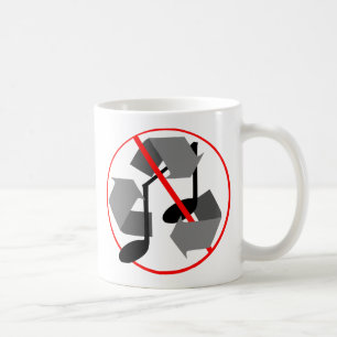 Taza De Café Overplayed recicló música