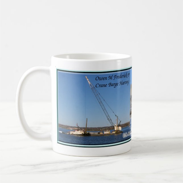 Taza De Café Owen M. Frederick & Harvy mug (Izquierda)